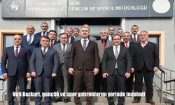 Vali Bozkurt, gençlik ve spor yatırımlarını yerinde inceledi