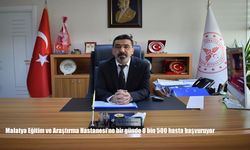 Malatya Eğitim ve Araştırma Hastanesi'ne bir günde 8 bin 500 hasta başvuruyor