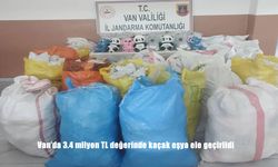 Van’da 3.4 milyon TL değerinde kaçak eşya ele geçirildi