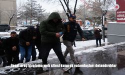 Yasal araç kiralama web sitesi kurarak vatandaşları dolandırdılar