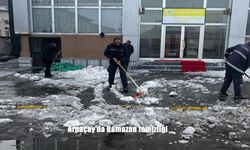 Arpaçay’da Ramazan temizliği