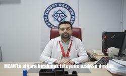 MEAH'ta sigara bırakmak isteyene uzaktan destek