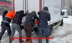 Erzincan’da kardan 516 köy yolu ulaşıma kapandı