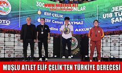 Muşlu Elif Çelik'ten U18 Türkiye Şampiyonası'nda çifte derece