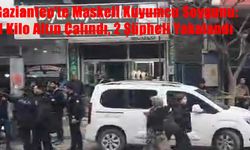 Gaziantep’te Maskeli Kuyumcu Soygunu: 1 Kilo Altın Çalındı, 2 Şüpheli Yakalandı
