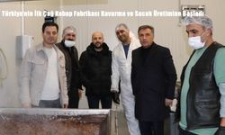 Türkiye’nin İlk Çağ Kebap Fabrikası Kavurma ve Sucuk Üretimine Başladı