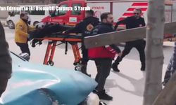 Van Edremit’te İki Otomobil Çarpıştı: 5 Yaralı