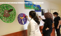 Elazığ’da Çocuk Endoskopi Bölümü Renkli Tasarımla Yenilendi