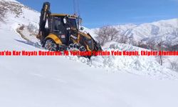 Van’da Kar Yağışı Nedeniyle 78 Yerleşim Yerinin Yolu Kapalı