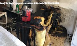 Elazığ’da Depo Yangını Zamanında Müdahale ile Söndürüldü