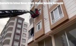 Şanlıurfa’da İstinat Duvarı Çöktü: Mahsur Kalanlar Kurtarıldı