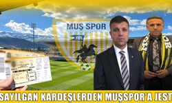 Sayılgan kardeşlerden Menemen maçı öncesi Muşspor taraftarına büyük destek