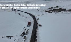 Çıldır Gölü Buz Şenliği Rekor Katılımla Gerçekleşti: 5 Bin Araçlık Kuyruk Havadan Görüntülendi