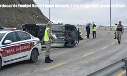 Erzincan’da Emniyet Kemeri Hayat Kurtardı: 2 Kişi Kazayı Yara Almadan Atlattı