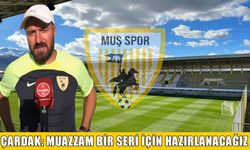 Muşspor Teknik Direktörü Çardak: Hedefimizden kopmadık