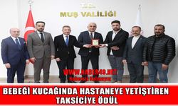 Muş’ta insanlık örneği ödülle taçlandırıldı