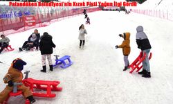 Palandöken Belediyesi’nin Kızak Pisti Yoğun İlgi Gördü