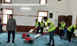 Yakutiye’de Camiler Ramazan Ayına Hazırlanıyor