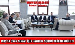 Muş’ta ÖSYM hazırlıkları için kurumlar bir araya geldi