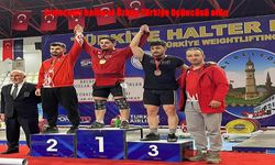 Erzincanlı Halterci İbrahim Özbay Türkiye 3.’sü Oldu