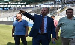 Erzurum’da Stadyum Gündemi: Hibrit Çim Erzurumspor’a Güç Kattı, Yeni Proje Protokol Aşamasında
