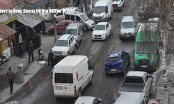 Kars’ta Araç Sayısı 54 Bin 967’ye Ulaştı