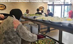 Erzurum’da 363 İşletmeye Gıda Denetimi: 5 İşletmeye İdari Yaptırım