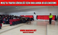 Muş Emniyeti'nden öğrencilere “Görünürlük” eğitimi