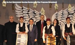 Ağrı’da Geri Dönüşümle Kurulan Restoranda İftar Programı Düzenlendi