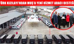 Türk Kızılay'ından Muş'a yeni hizmet aracı