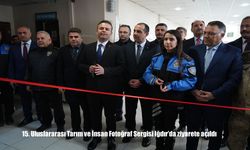15. Uluslararası Tarım ve İnsan Fotoğraf Sergisi Iğdır'da ziyarete açıldı