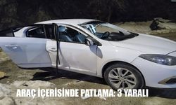 Elazığ’da araç içerisinde patlama: 3 yaralı