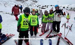 Ergan Dağı Kayak Merkezi’nde yarışma heyecanı başladı