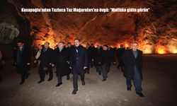 Kasapoğlu'ndan Tuzluca Tuz Mağaraları'na övgü: "Mutlaka gidin görün"