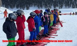 Susuz Kaymakamı Tutal’dan Sarıkamış’ta Geleceğin Kayakçılarına Moral Ziyareti