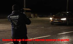 Erzurum’da Bir Ayda 48 Milyon TL’lik Uyuşturucu Ele Geçirildi