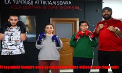 47 Yaşındaki Hemşire Anne, Oğullarıyla Birlikte Ringde Önyargıları Yıktı