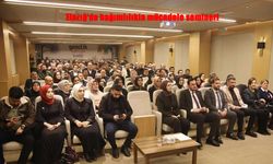 Elazığ’da bağımlılıkla mücadeleye yönelik farkındalık semineri düzenlendi