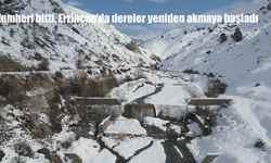 Zemheri bitti, Erzincan’da dereler yeniden akmaya başladı
