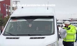 Kars’ta okul servislerine sıkı denetim