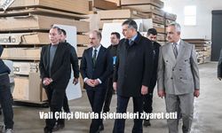 Vali Çiftçi Oltu’da işletmeleri ziyaret etti