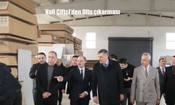 Vali Çiftçi’den Oltu çıkarması