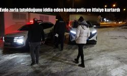 Evde zorla tutulduğunu iddia eden kadını polis ve itfaiye kurtardı