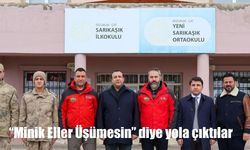 "Minik Eller Üşümesin" diye yola çıktılar