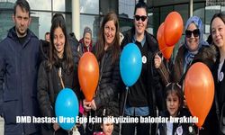 DMD hastası Uras Ege için gökyüzüne balonlar bırakıldı: Gen tedavisi kampanyasında mutlu son