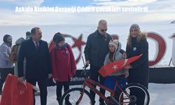 Askıda Bisiklet Derneği Çıldırlı çocukları sevindirdi