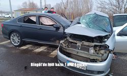 Bingöl'de feci kaza: 1 ölü, 4 yaralı