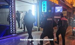 Elazığ'da eğlence mekanları denetlendi