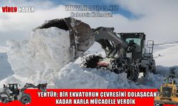 Muş’ta karla mücadele: 43 bin km yol açıldı