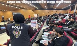 Ağrı'da siber suçlarla mücadeleye yönelik eğitim verildi